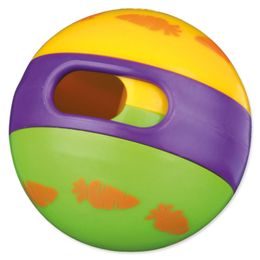 Míč TRIXIE s otvorem na krmení plastový 6 cm