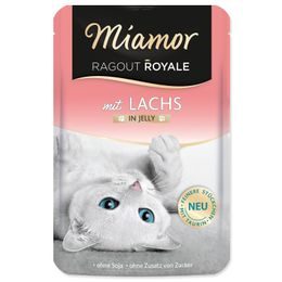 Kapsička MIAMOR Ragout Royale losos v želé
