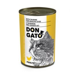 DON GATO Konzerva pro kočky - kuřecí