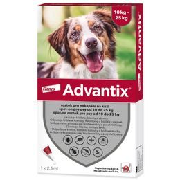 BAYER Advantix Spot-On pro psy 10-25 kg