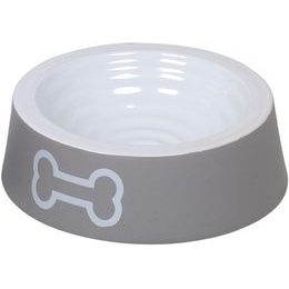 Nobby keramická miska BIG BONE šedo-bílá 20,0 x 6.0 cm / 0,45 l