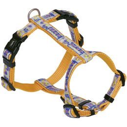 Nobby STYLE postroj pro psa oranžový nylon XS-S 30-40cm