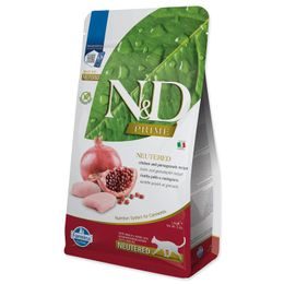 KRMIVO N&D PRIME CAT NEUTERED - CHICKEN & POMEGRANATE ADULT 1.5KG