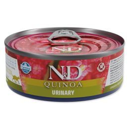 KONZERVA N&D CAT QUINOA URINARY 80 GR