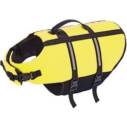 Nobby Elen záchranná plovací vesta pro psa neon žlutá M-35cm