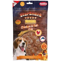 Nobby StarSnack BBQ Chicken, Fish Chip pamlsky 140g