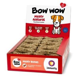 Naturální masová kost 30ks/box hovězí & kolagen, šípek, brusinka & zelený čaj