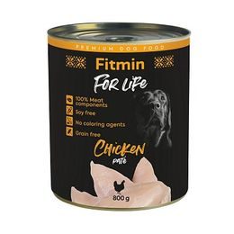 Fitmin For Life Kuřecí konzerva pro psy 800 g