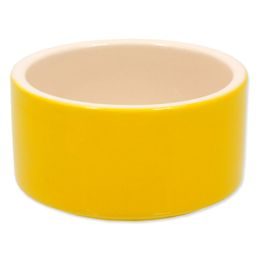 Miska SMALL ANIMALS keramická pro králíky žlutá 10 cm