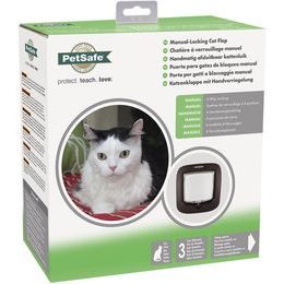 PetSafe Manual Cat Flap dvířka pro kočky do 8 kg hnědá