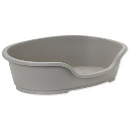 Pelíšek DOG FANTASY plastový šedý 95 cm