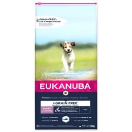 EUKANUBA Puppy & Junior Small & Medium Grain Free Ocean Fish