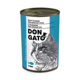 DON GATO Konzerva pro kočky 415 g- ryba