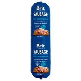 Salám BRIT Premium Dog Sausage Chicken & Lamb - IQ 2021