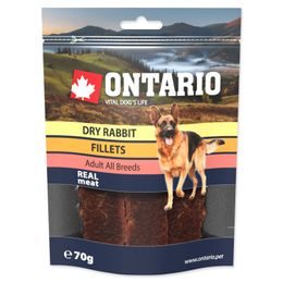Snack ONTARIO Dog Dry Rabbit Fillet