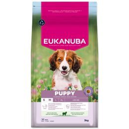 Krmivo EUKANUBA Puppy Small & Medium rich in lamb 3 kg