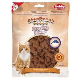 Nobby StarSnack Cat Crushy Salmon křupavé polštářky s lososem 125g