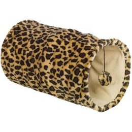 Nobby LEOPARD tunel pro kočky leopardí vzor 25x50cm