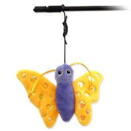 Hračka MAGIC CAT prut zvířátka s catnipem mix 41 cm