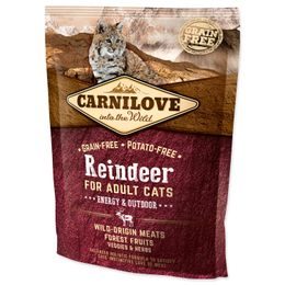 CARNILOVE Reindeer Adult Cats Energy and Outdoor