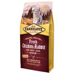 CARNILOVE Fresh Chicken & Rabbit Gourmand for Adult cats