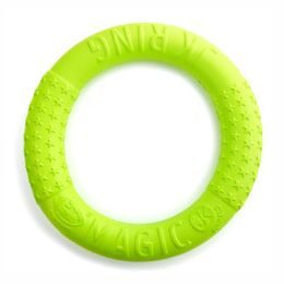 Magic Ring zelený 27 cm, odolná hračka z EVA pěny