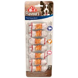Kosti žvýkací 8in1 Triple Flavour XS