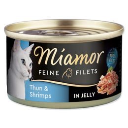 Konzerva MIAMOR Feine Filets tuňák + krevety v želé