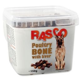 Pochoutka RASCO Dog kosti drůbeží s játry