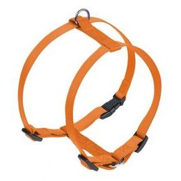 Nobby CLASSIC postroj nylon XS-S 20-35cm / 10mm oranžová