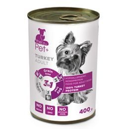 thePet+ dog tin turkey 400 g