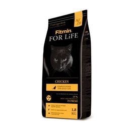 Fitmin kompletní krmivo pro kočky For Life Chicken 1,8 kg