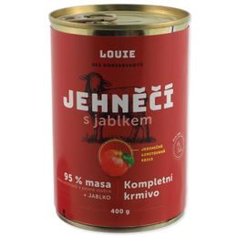 Konzerva LOUIE jehněčí s jablkem 400g