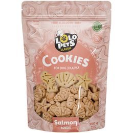 Sušenky KOSTIČKY MOŘSKÉ PLODY s lososem pro psy 350 g