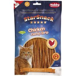 Nobby StarSnack pamlsky pro kočky catnipové proužky 85g