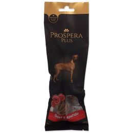 Pochoutka Prospera Plus Hovězí a surová kůže kroucená tyčinka 1ks 15cm