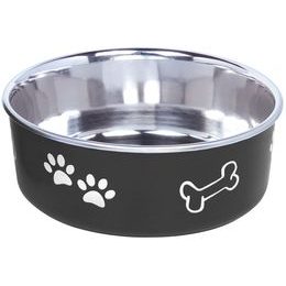 Nobby Fusion nerez miska s plast. opláštěním černá 16cm 940ml