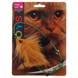 Hračka MAGIC CAT myška závěsná na dveře plyšová mix