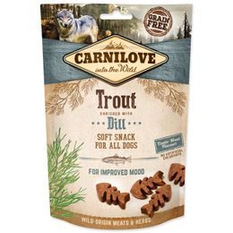 CARNILOVE Dog Semi Moist Snack Trout enriched with Dill