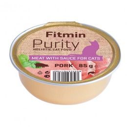 Fitmin Purity Vepřové maso ve vývaru pro kočky 85 g