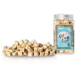 KIDDOG Super Premium 100% freeze dried MACKEREL CUBES - čisté maso z makrely, sušené mrazem 60 g