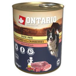 Konzerva ONTARIO Duck Pate Flavoured With Cranberries