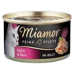 Konzerva MIAMOR Feine Filets kuře + rýže v želé