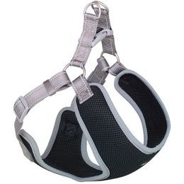 Nobby BLACK MESH REFLECT hrudní postroj XS šedá