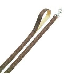 Nobby SOFT GRIP vodítko nylon 120cm / 10mm hnědá