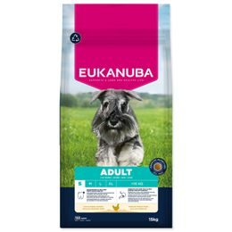 Krmivo EUKANUBA Adult Small rich in fresh chicken 15 kg