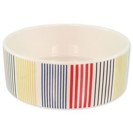 Miska DOG FANTASY keramická barevné pruhy 16 cm