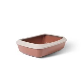 Savic Isis Small zelená toaleta pro kočky s okrajem 42x31x12cm