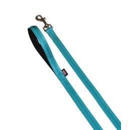 Nobby SOFT GRIP vodítko nylon 120cm / 20mm tyrkysová