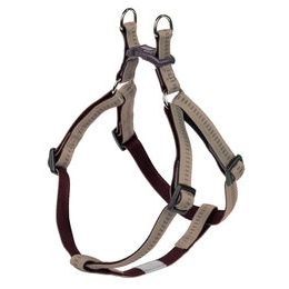 Nobby SOFT GRIP postroj nylon S-M 40-56cm / 15mm béžová